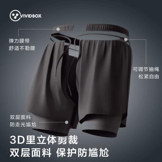 （清仓特价，尺码偏小，建议拍大一码）VIVIDBOX男士大码防尴尬新款男沙滩裤121224281102 商品图2