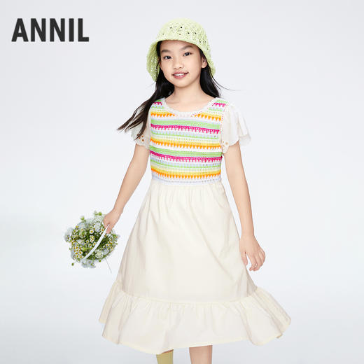 安奈儿女童连衣裙	ag423804 商品图0