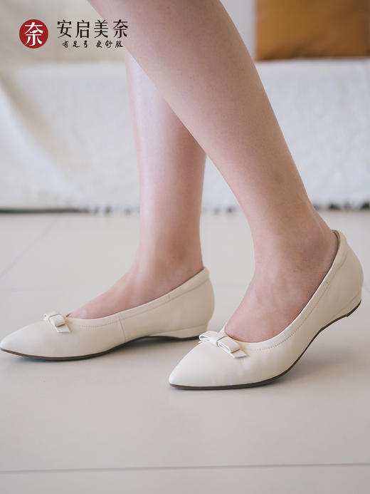 ARCH CONTACT安启美奈浅口时尚单鞋休闲百搭通勤女鞋羊皮舒适52913-1 商品图2