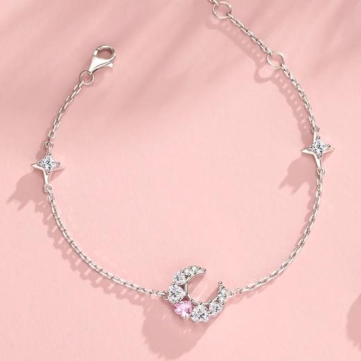 【明星同款】Fanci范琦【幻梦心月系列】心月手链女月亮小众设计生日礼物 商品图1