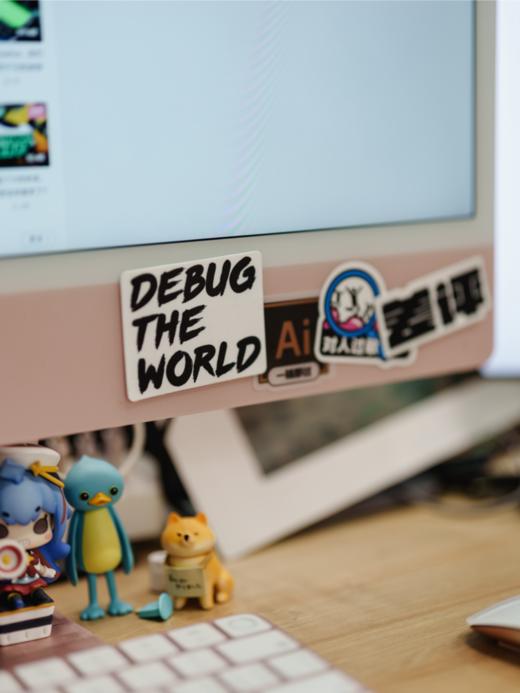 DEBUG THE WORLD屏幕清洁贴 商品图9