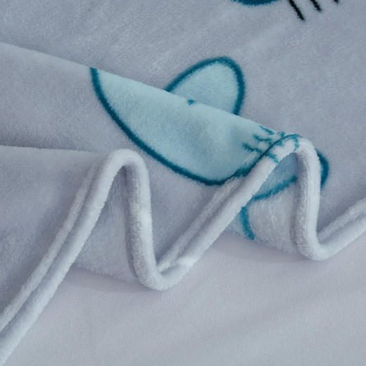 【洁丽雅】 萌萌兔搭搭毯 JLY-TD897 150*200cm 商品图3