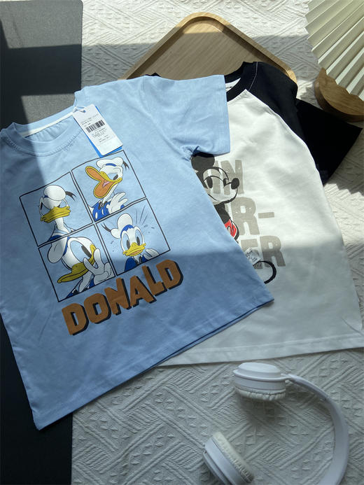 前方高能💰59.9到手2件 「三枪&Disney迪士尼短袖T恤」男宝女宝都好穿，天花板穿搭啊 ✔️100%棉，A类婴幼儿标准 ，软糯舒适透气 ✔️迪士尼IP联名，图案可爱童趣 ✔️男女宝同版型，6款 商品图12