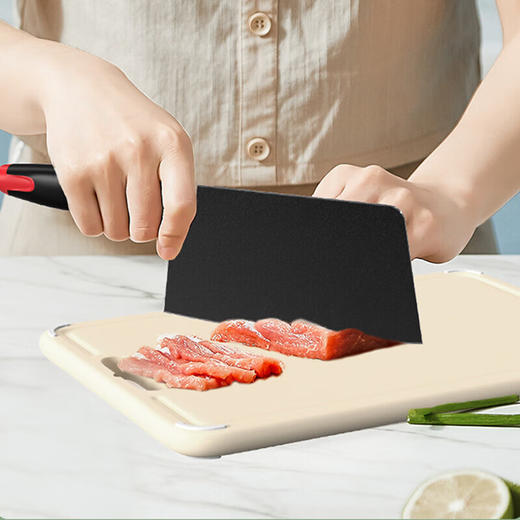 苏泊尔（SUPOR） 锋匠刀具五件套 切片刀多用刀多用剪刀水果刀砧板套装 TK21119V 商品图2