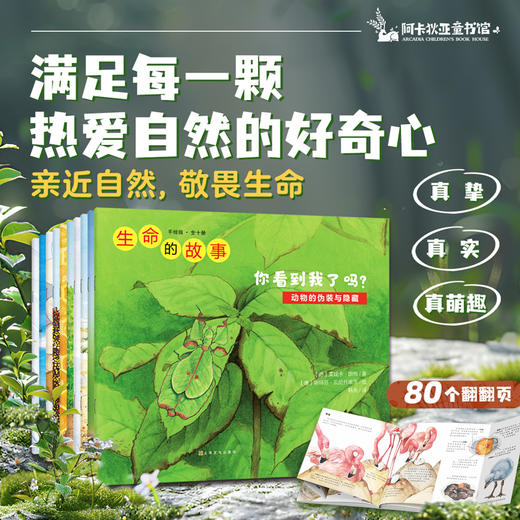 生命的故事（手绘版）（共10册）科普绘本昆虫昆虫世界 商品图0