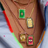 订购8周到｜MYA-BAY-DIWALI BOHEME-绿色 光明之星 珐琅 守护符 项链［比利时设计师］ 商品缩略图2