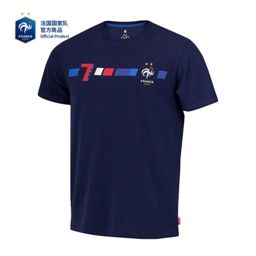 法国国家队官方商品 | 欧洲杯限定款球员印号T恤短袖姆巴佩 商品图1