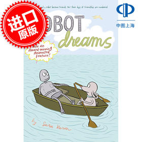 机器人之梦 萨拉·瓦伦 Robot Dreams 电影原著漫画 英文原版 Sara Varon 小狗机器人 再见机器人 奥斯卡动画长片奖得主