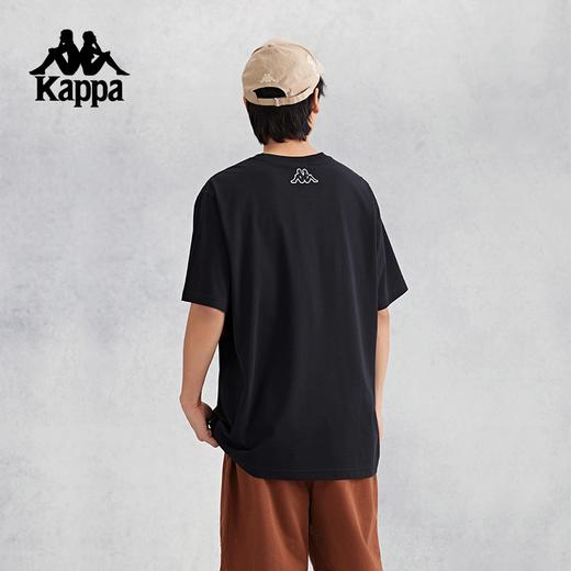 kappa卡帕背靠背夏季跑步运动上衣2024新款t恤男短袖休闲半袖男款K0E52TD14 商品图3