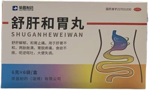 舒肝和胃丸	6g*6袋 商品图0