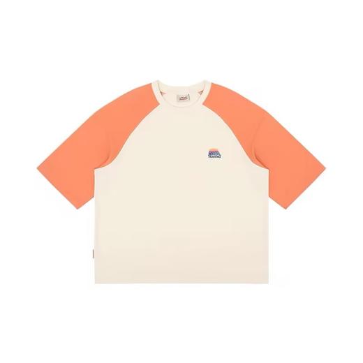 mostwantedlab彩虹/MWL-2334002/彩虹印花拼色插肩袖T恤 商品图5