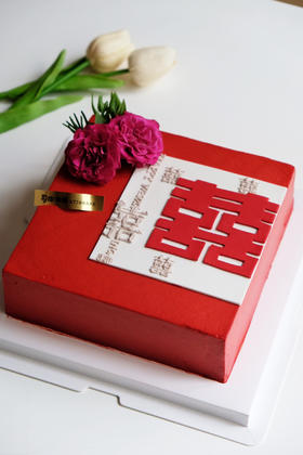 《囍》（鲜花随季节性代替）