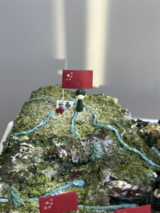 「创意定制」微景观 可定制 吉林地图 老兵走过的足迹 商品图2