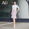 AD夏天穿搭一整套装裙2024高级感小洋装两件套光泽感系带衬衫短袖 商品缩略图2