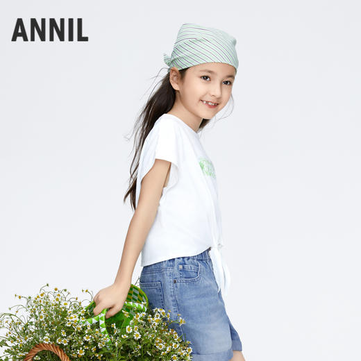 安奈儿女童短袖ag421809 商品图1