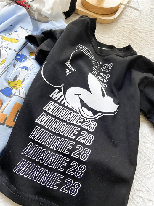 前方高能💰59.9到手2件 「三枪&Disney迪士尼短袖T恤」男宝女宝都好穿，天花板穿搭啊 ✔️100%棉，A类婴幼儿标准 ，软糯舒适透气 ✔️迪士尼IP联名，图案可爱童趣 ✔️男女宝同版型，6款 商品图7