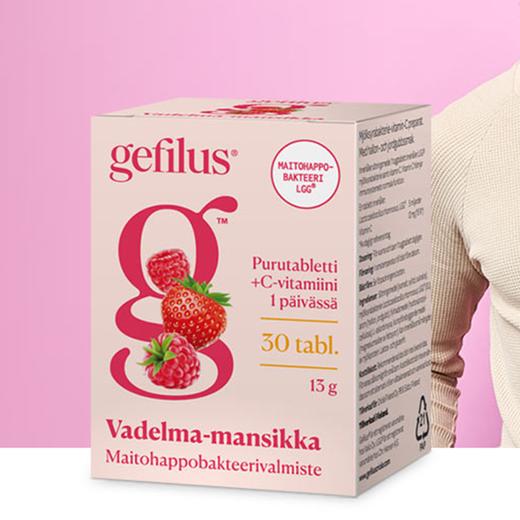 鼠李糖益生菌/芬兰Gefilus/草莓味乳杆菌/儿童成人老人30粒/瓶【郑州保税区发货】 商品图2