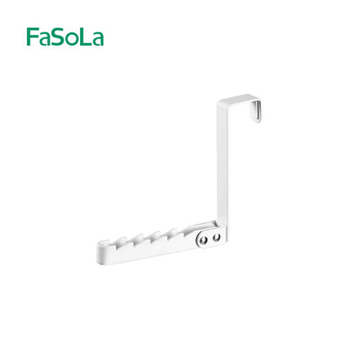 FaSoLa门后挂衣钩免打孔门上收纳挂架出差旅行酒店折叠便携晾衣架 商品图5