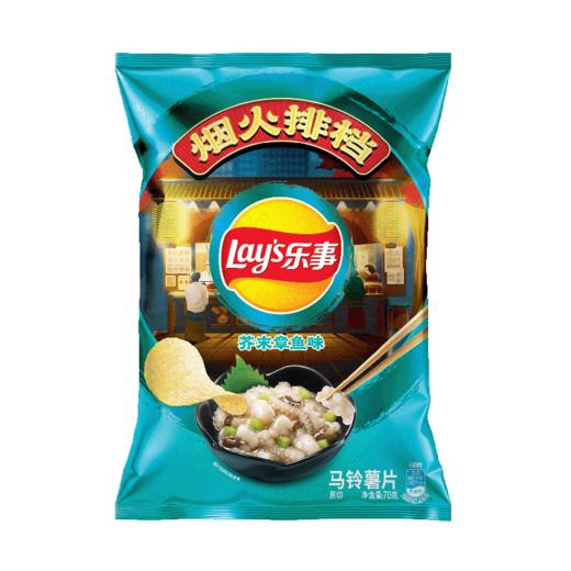 TD乐事70g芥末章鱼味薯片 商品图0
