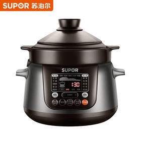 苏泊尔（SUPOR）电炖锅电炖盅煲汤锅炖汤锅煮粥锅精控快速炽陶电炖锅智能全自动家用可预约 精控快速系列炽陶内胆4升TG40YC5
