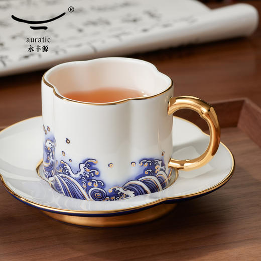 永丰源 海上明珠4头茶具套装下午茶杯碟茶壶茶杯礼盒装 商品图3