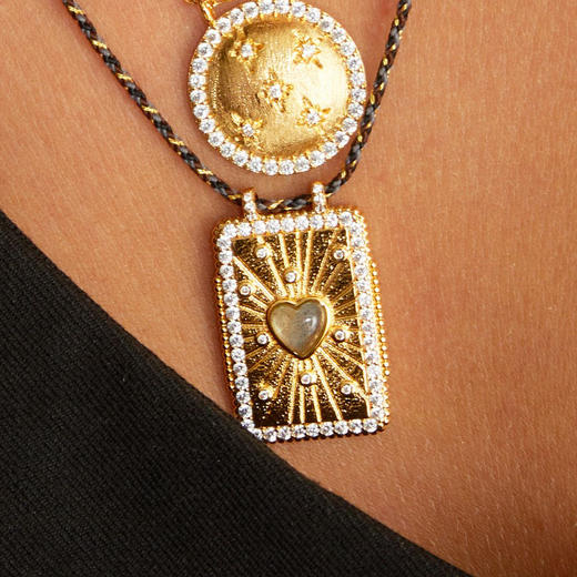 北京仓｜MYA-BAY-HEART BOHEME-爱心 守护符 项链［比利时设计师］ 商品图3