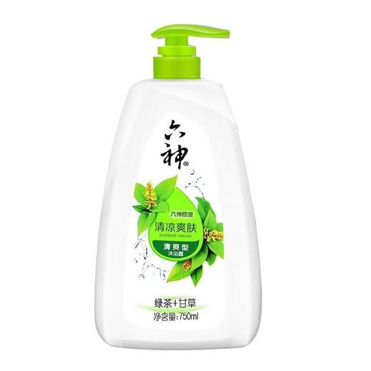 六神 清凉爽肤沐浴露 750ml/瓶 商品图0