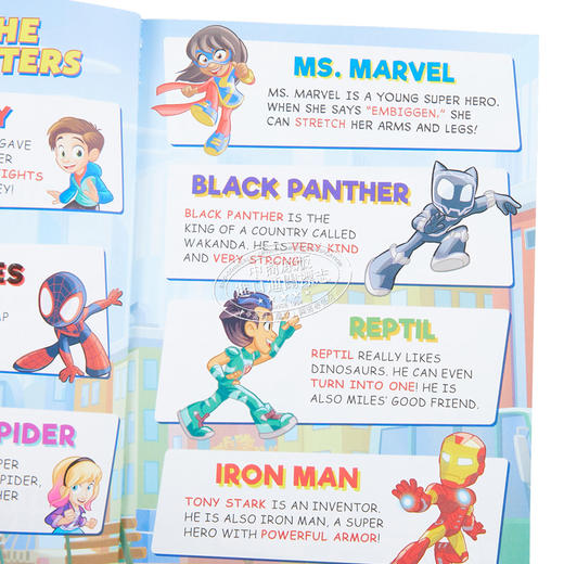 【中商原版】蜘蛛侠和他的神奇朋友 团队合作拯救了一天 Spidey and His Amazing Friends 英文原版 Marvel Press 商品图3