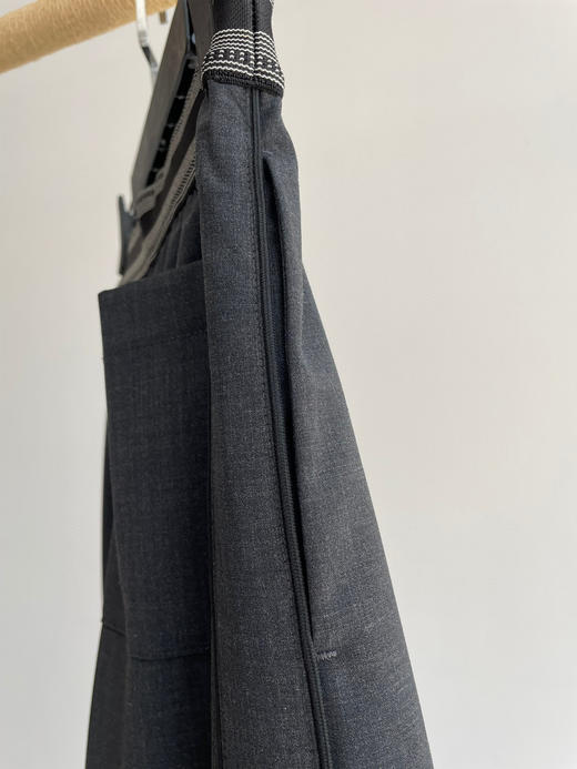 65-9排他性独家圆正 LEW 24ss 精纺羊毛 松紧腰带 阔腿九分裤 商品图12