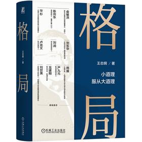 官网 格局 王志纲 小道理服从大道理 商业模式创新 战略思想 战略管理 企业经营管理学书籍