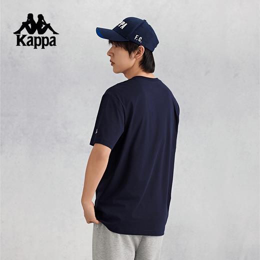 kappa卡帕背靠背男士t恤短袖2024新款夏季运动跑步半袖休闲上衣男K0E52TD27 商品图3