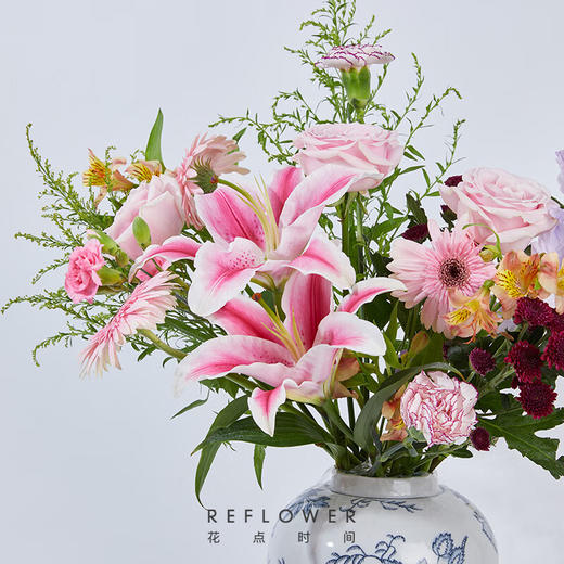 花点时间（Reflower）花束-萌动女神 商品图1