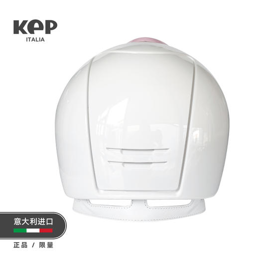 KEP马术头盔意大利进口白色浅粉亮钻CROMO 2.0骑马头盔 商品图3