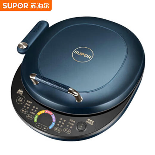 苏泊尔（SUPOR）电饼铛可拆洗双面加热早餐机薄饼机烙饼锅煎烤机华夫饼机加深烤盘 商超系列 JD30RQ09 商品图0