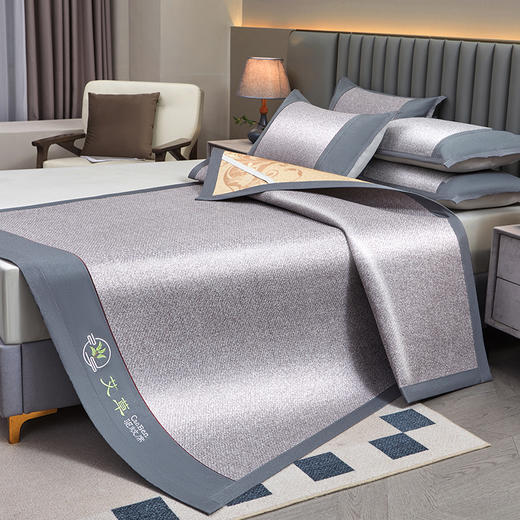 【洁丽雅 】艾草驱蚊双面藤席 JLY-XZ886 180*200cm 商品图3