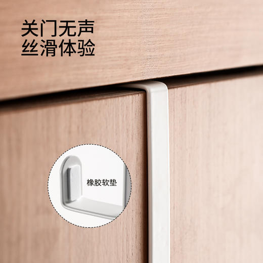 FaSoLa门后挂衣钩免打孔门上收纳挂架出差旅行酒店折叠便携晾衣架 商品图3