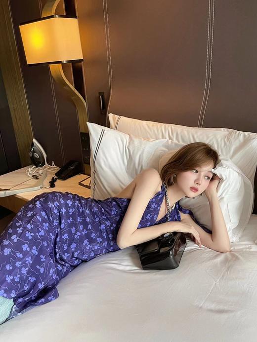 清仓捡漏  LINCHAOZHANG私服定制系列  LL240420印花吊带裙LK240287牛仔直筒裤 商品图0