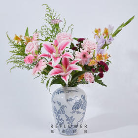 花点时间（Reflower）花束-萌动女神