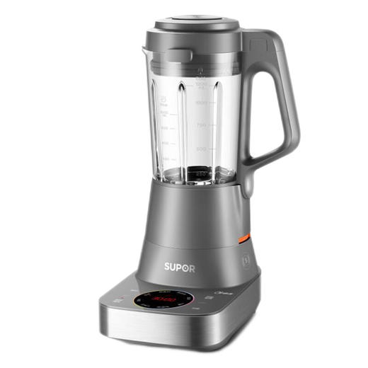 苏泊尔（SUPOR）破壁机可拆洗家用大容量料理机多功能降噪豆浆机智能榨汁机 【低音破壁】可拆洗刀座SP73R 灰色 商品图0