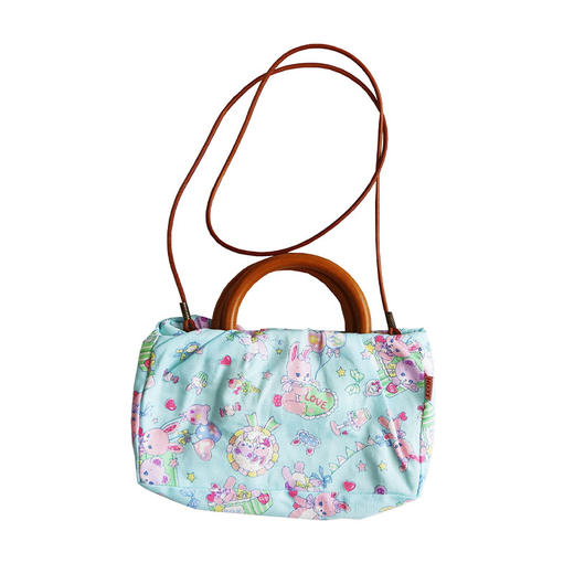 HUJI祤集Sunrise手提斜挎包插画小熊 商品图0