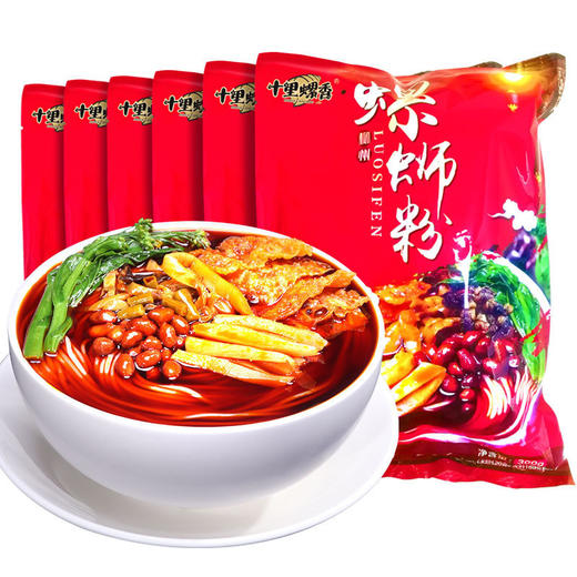 【特价8袋装】十里螺香柳州螺蛳粉爆辣重辣爆汁爆爆浓汤大片腐竹螺蛳粉 商品图3
