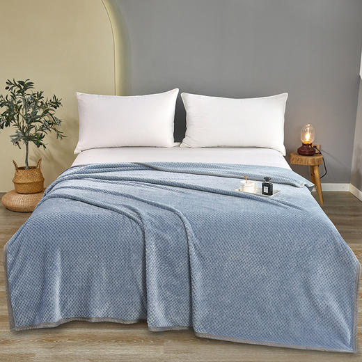 【洁丽雅】 阳离子暖绒毯 JLY-TD890 180*200cm 商品图5