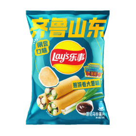 T乐事70g山东济南煎饼卷大葱味薯片