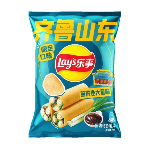 T乐事70g山东济南煎饼卷大葱味薯片 商品图0