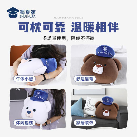 【实付满199送钥匙扣】【大白大壮抱枕】创意卡通午睡枕家居日用靠枕腰靠 商品图4