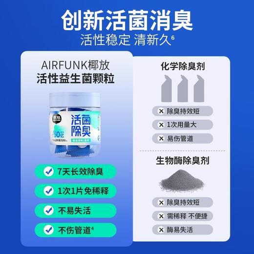 airfunk椰放下水道除臭泡腾片（下单后72小时内发货） 商品图2