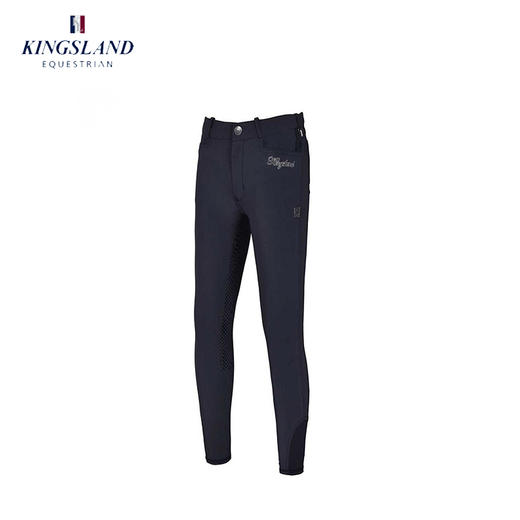 欧洲进口Kingsland儿童马术马裤硅胶速干马术裤子骑马裤 商品图0