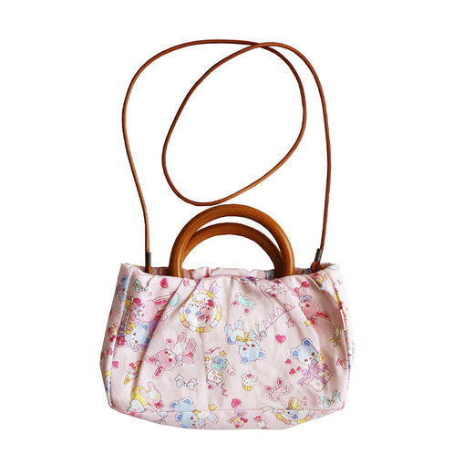 HUJI祤集Sunrise手提斜挎包插画小熊 商品图2