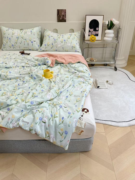 【出口韩国KR一体机洗A类双层纱夏凉被】舒服到爆炸！💥 商品图6