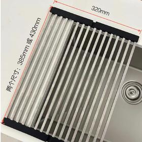 304不锈钢折叠卷帘-方形管